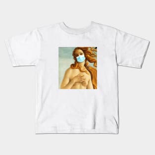 Venus Thorso Painting with Mask Kids T-Shirt